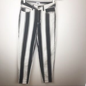 BDG URBAN OUTFITTERS Mom STRIPPED JEANS SI…
